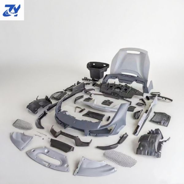 Upgraded P-type car modified body kit 2012-2018 new dry carbon fiber parts 488 suitable for Ferrari's original standard bump