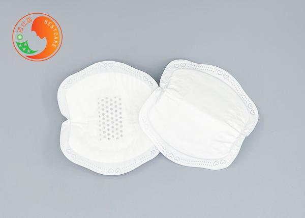 Ultra Soft Disposable Nursing Pads Odorless Biodegradable With Secure Fit
