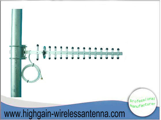 Aluminum Alloy outdoor High Gain 3G Antenna / 16dBi Directional Yagi Antenna