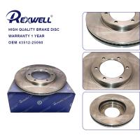 43512-25060 43512-25061 Rotor de disco de freno OEM para Toyota Hiace Dyna Toyoace 5L