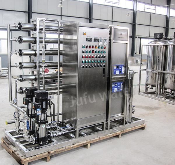 Mineral Water RO Water Treatment System 500LPH RO Filter Plant