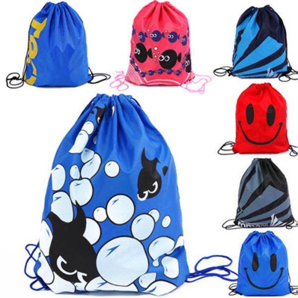 Polyester Monofin Backpack Mandala Style With Pocket Christmas Gift
