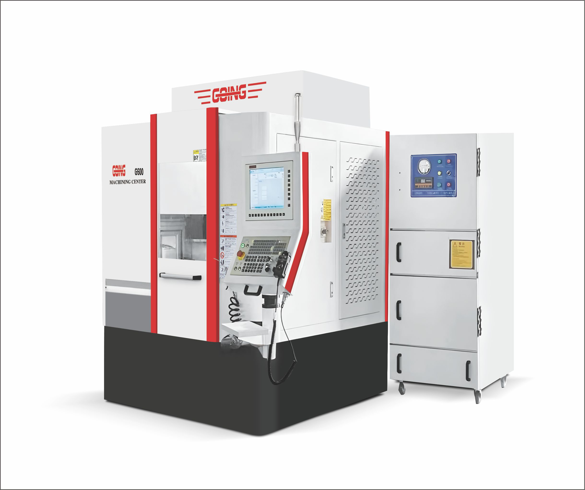 Dust‑Proof Graphite Machining Center, Cast Gantry Frame for Granular Material Milling