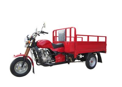 Torque maior e poder do triciclo vermelho da carga 150CC refrigerar de ar 60 km/h de velocidade máxima