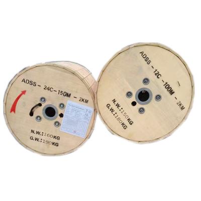 12Cores/24Cores Optical Fiber Cable ADSS Central Loose Tube Outdoor Fiber Optical Cable