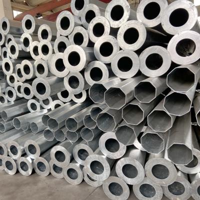 Meralco 9M Steel Electric Pole 2 Segments Galvanized Octagonal Steel Poles
