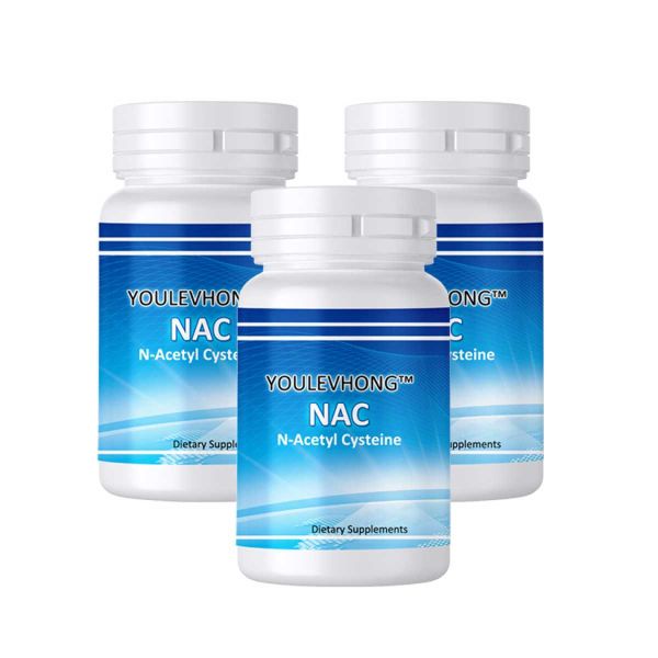 Aumentar su bienestar NAC N Suplementos de acetilocisteína para la salud natural y las cápsulas de belleza DETOX