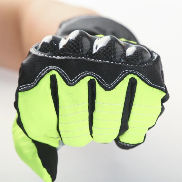 Padded Thickening Traffic Reflective Gloves Long Warm Waterproof