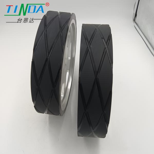 Custom Rubber Wheel With Wear Resistance And Customized Diameter For Paiting Automation Equipment