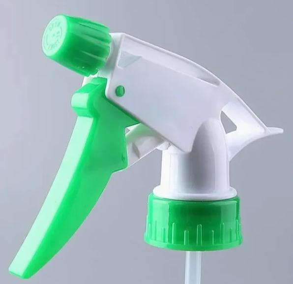 Tête de pulvérisateur à gâchette pour flacon de brumisation résistant aux produits chimiques 28/400 pour produits d'entretien automobile, durable