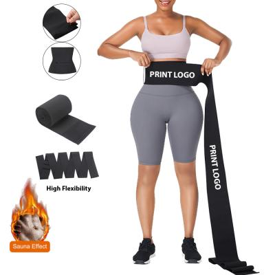 HEXIN 2021 Cinturão de treino de cintura não tecido para controle de barriga e queima de gordura para adultos tamanho M