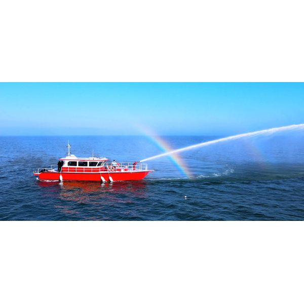 High Efficiency 13.25 m Aluminum Fireboat
