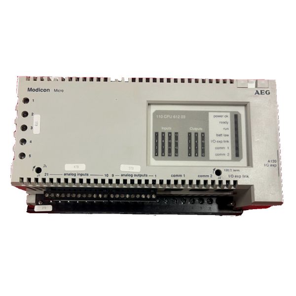 Schneider Electric Modicon Micro 110CPU61203 Central Processing Unit CPU Module