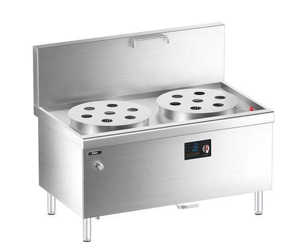 Floor Chinese Electric Double-tank Steamer Stove