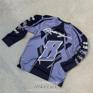 Custom Jersey Long Sleeve 100% Polyester Sport Wear Football Soccer Shirt