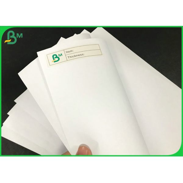 Long Grain White Plain 80gsm 100gsm Rolls Woodfree Paper For Offset Printing