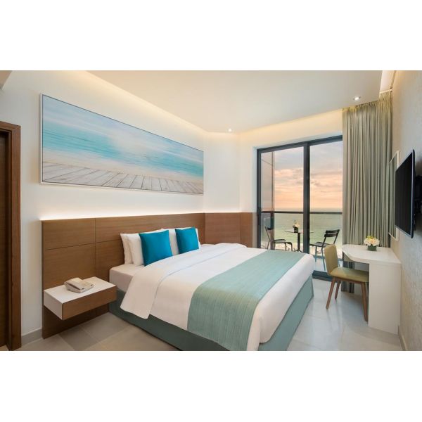 ISO Light Color Plywood Modern Bedroom Sets Queen