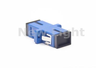 Palavra simples azul do único modo do adaptador da fibra ótica do SC da cor para a fibra à casa