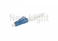 Conector azul da fibra multimodo do LC dos conectores da fibra ótica da cor/3,0 diâmetros