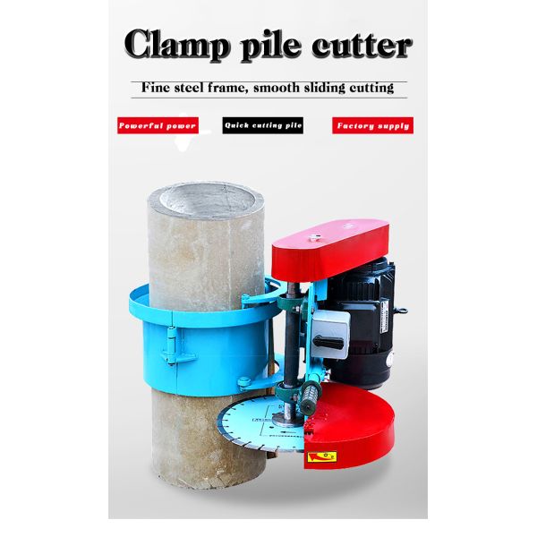 Portable Clamp Pile Cutter 1050*500*400mm Electric Power Source for Cement Pile Cutting