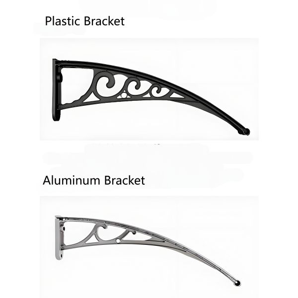 2.5мм ПК твердый лист или 5.0мм ПК полый лист Пластиковая рама Стены Мониторная тента Хорошая погода