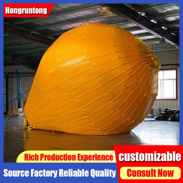 1.5m × H1.8m Bolsas de flotabilidad inflables con revestimiento ignífugo de refuerzo estructural antidoblaje