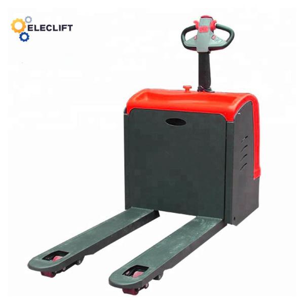 Polyurethane Tires Full Electric Pallet Truck for Warehouse 24V/1.2KW 550/685Mm Width