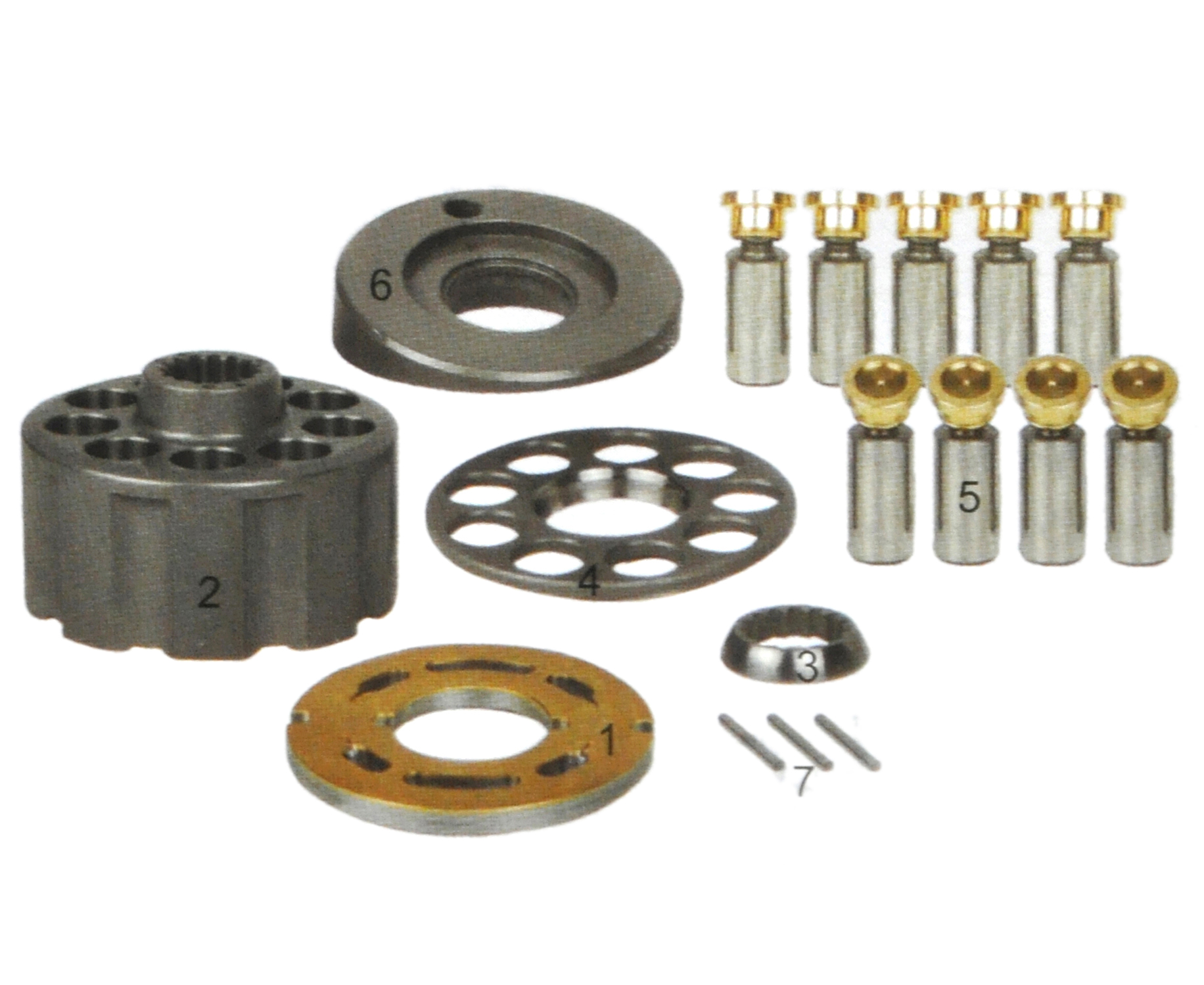 MAG-33 ZX55 ZX60 Construction Machinery Parts Excavator Hydraulic Spare Parts