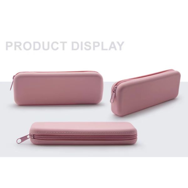 Logo Welcome Customization Student Silicone Storage Bag for Organizing Pens and Tools