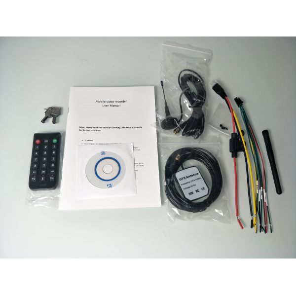 1MP 2MP 4ch HDD SD 4G мобильное NVR с автопарком камер IP отслеживая прибор