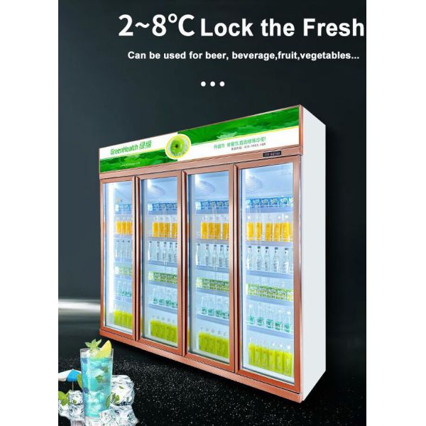 коммерчески холодильник напитков охладителя напитка 2520Л холодный с компрессором Р404а