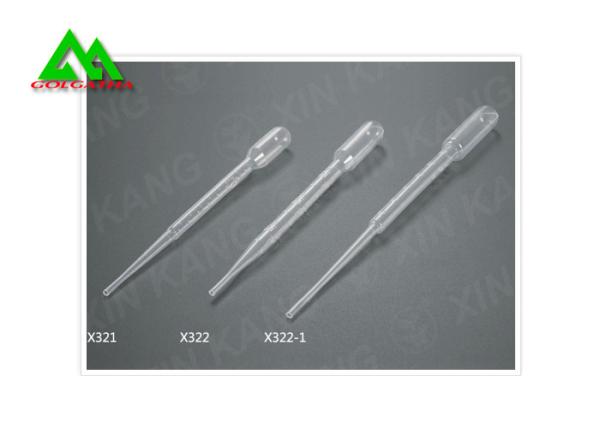 Pasteur Pipette Dropper Medical And Lab Supplies Disposable Glass / Plastic