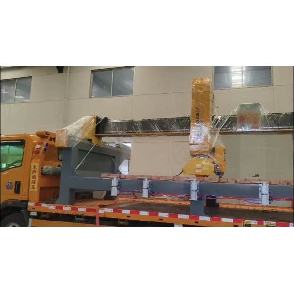 ZEUS 3 Axis Bridge Cutting Machine for Marble with Motor 3200mm Max Cutting Length 100mm Thickness 380V/220V 15kw CNC