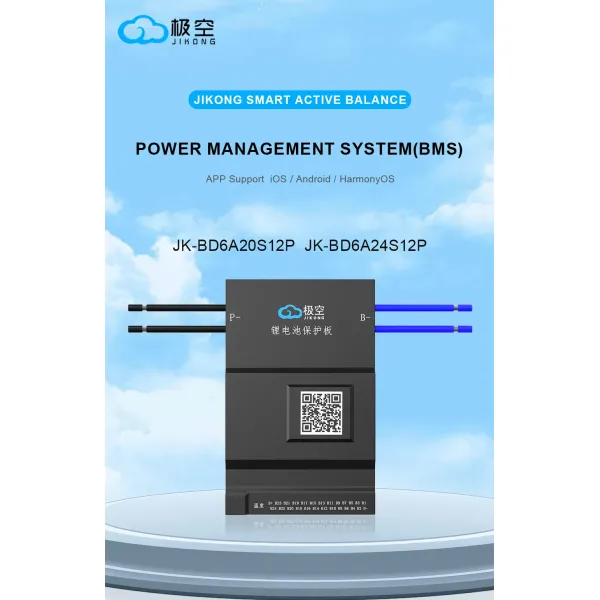 Special Price Jkbms Active Balance 100A 150A 200A Capable Bd6a20s12p Ternary Iron Lithium 21velectric Vehicle Rental BMS