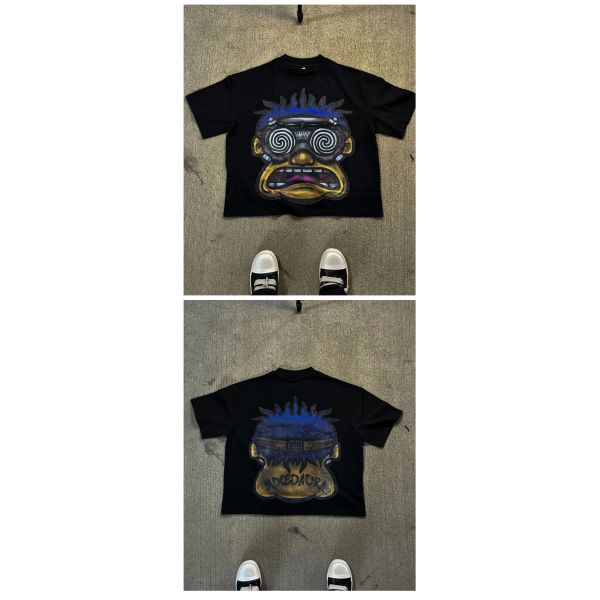 Men's Custom Vintage Designer Boxy 100% Cotton Stone Washed Round Neck T-Shirt Low MOQ