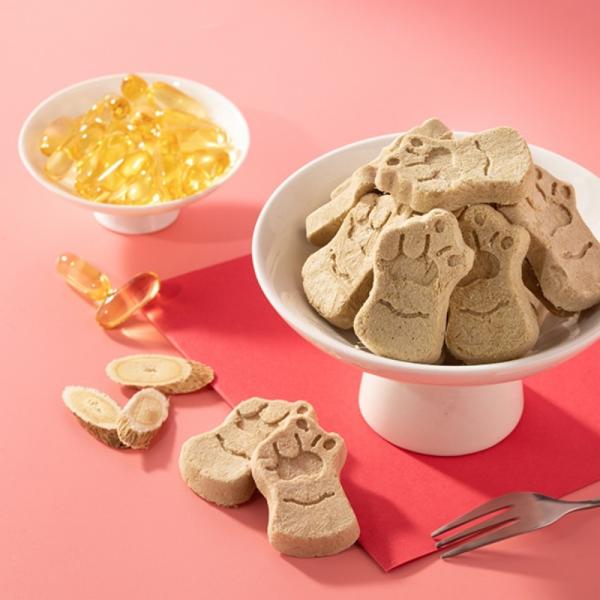 [Bright Hair]Freeze-dried  food for cat and dog.Snacks for kittens and puppys,Beautiful and shiny hair, Fish oil,Fresh chicken.Yibaiyuan synbiotics.