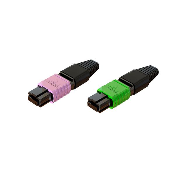 Ribbon MPO Fiber Connector For High Performance Computing Environments