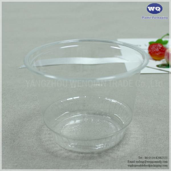 Disposable 5oz/8oz PET Transparent Jelly Cup Disposable Dessert Packaging Cup Plastic Food Soup Container Ice cream Cups