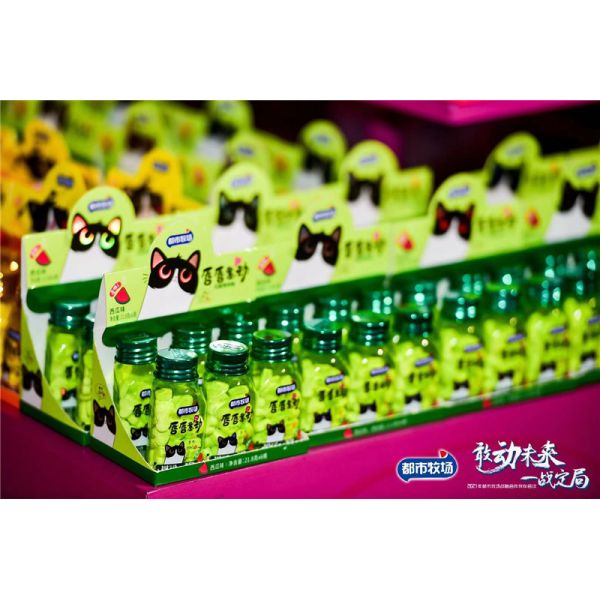 Sugar Free Healthy Hard Candy With Collagen Filled