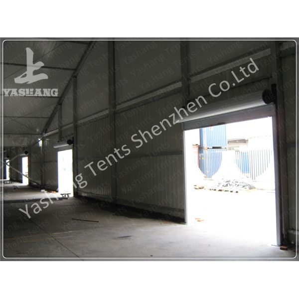 Heat Resistant Tent Accessories Height Customizable Fabric Door Glass Door Roller Gate