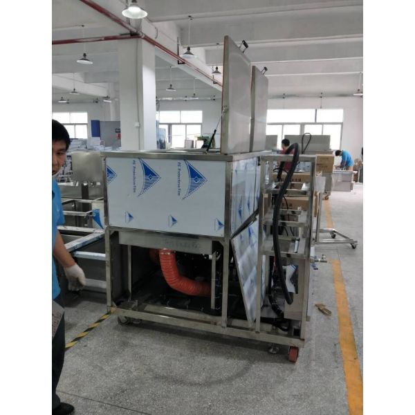 Two Stations 77L Industrial Ultrasonic Cleaner For Air Filter Fan