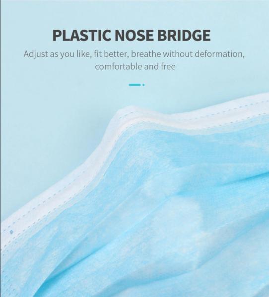 3 Ply Disposable Non Woven Face Mask