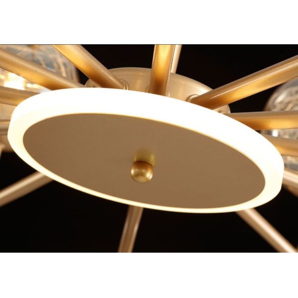 Многочисленные прозрачные стеклянные шары современный подвесный свет AC110V до 250V Сильная светопередача