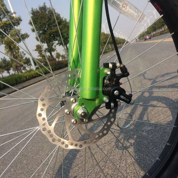 Aluminium Alloy Rim 26 Inch Tandem Bike Bicycle with Front Disc Brake and Rear V Brake