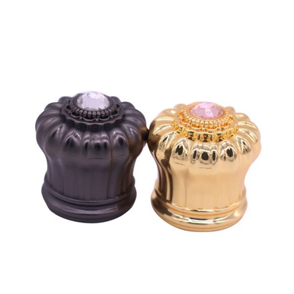 Гальванизируйте магнитные крышки духов, крышку Эко духов Замак металла дружелюбное