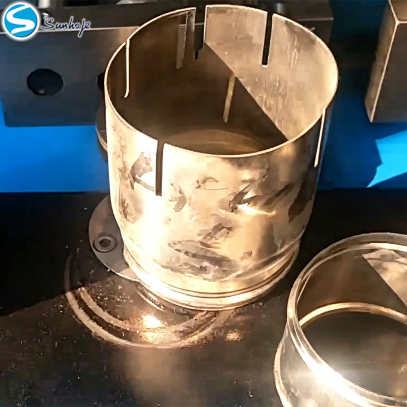 Hydraulic Radiator Inlet & Outlet Tube End Forming Machine | Copper & Aluminum Pipe Forming Equipment