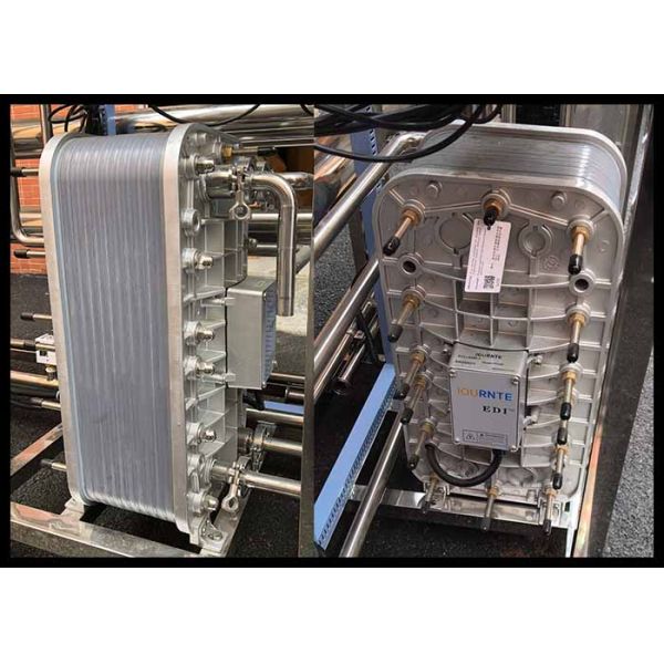 RO EDI Ultrapure Water System For Dialysis / Cosmetic / Semiconductor / Painting