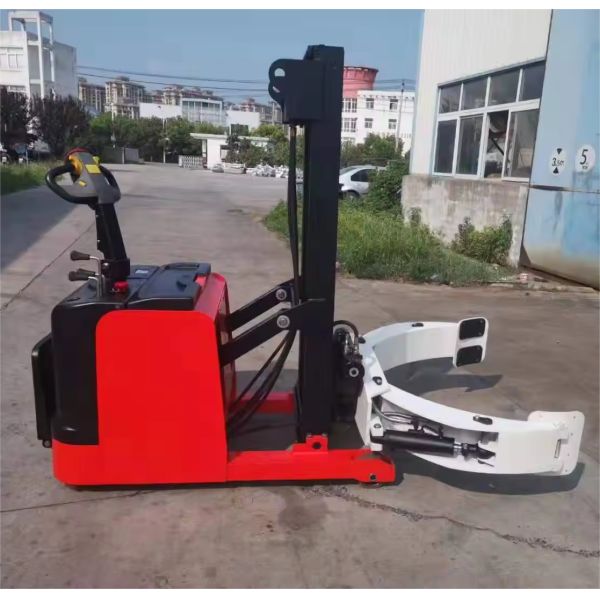 1.5 Ton 9.84 Ft Fully Electric Counterbalanced Heavy-duty Paper Roll Stacker With 90 180 360 Degree Rotation