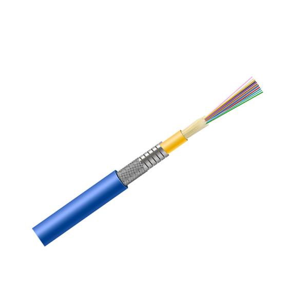 1-48 Cores GJFJV Indoor Fiber Cable Manufacture with FRP Central Strengthen Member