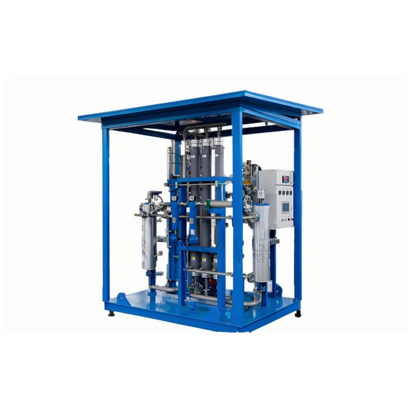 Compact Mobile Membrane Nitrogen Generation Device for Remote Site Nitrogen Supply